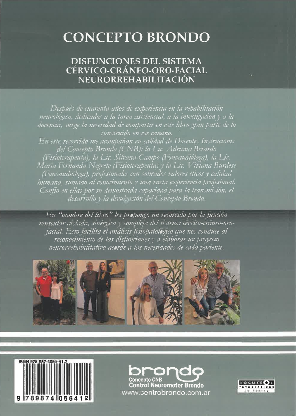 Cover Rückseite Brondo Buch 2024 DISFUNCIONES DEL SISTEMA CCOFS